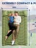 Double Inflatable Camping Sleeping Pad and Mattress