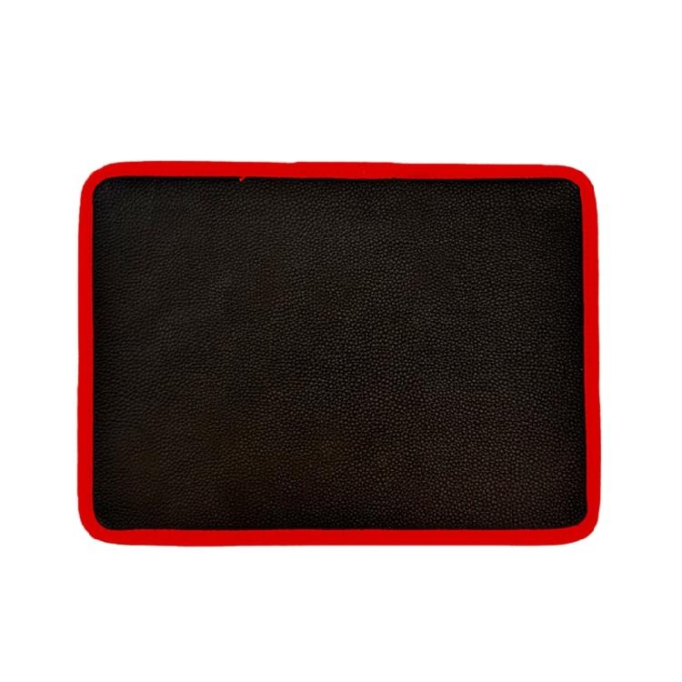 Double Sided Magnetic PU Leather Mat Tool Pad Flexible Tool Holder for Effortless Note Management and Desk Tidiness
