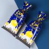 50pcs Eid Mubarak Gift Bags Plastic Candy Cookie Bag Ramadan Kareem Decoration 2024 Islamic Muslim Party Supplies Eid Gift Bags
