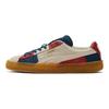 Puma Suede Crepe Patch - Peyote Blue Red Unisex Sneakers Cream Intense-Blue Intense-Red 381195-01