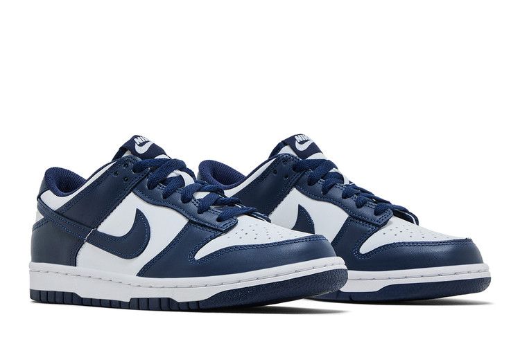 Nike Dunk Low White Midnight Navy