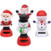 Decoration Bobble Head Dancer Solar Dancing Doll Santa Claus Swinging Bobble Toy Christmas Snowman