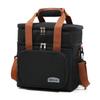 Lightweight Double Deck Lunch Cooler Bag Large Capacity Picnic Tote Bag Insulated Lunch Bag  Work