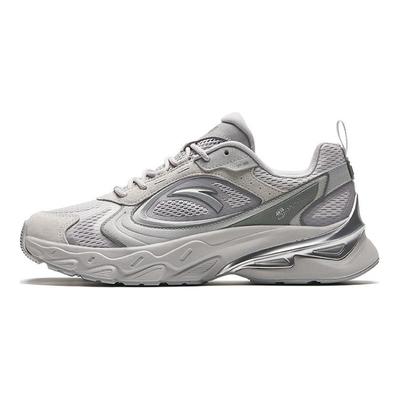 Millennium Comfortable Shock Absorbing Non-Slip Low-Top Casual Shoes Men Casual Shoes Gray Silver 112428890-5