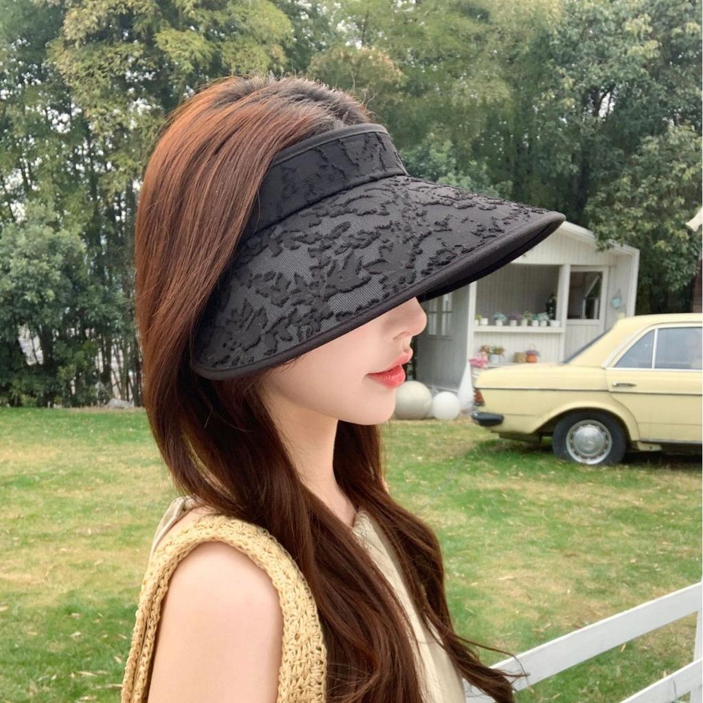 High-Quality Summer Outdoor Travel Uv Protection Hat Women'S Empty Top Hat Small Sunscreen Sun Hat