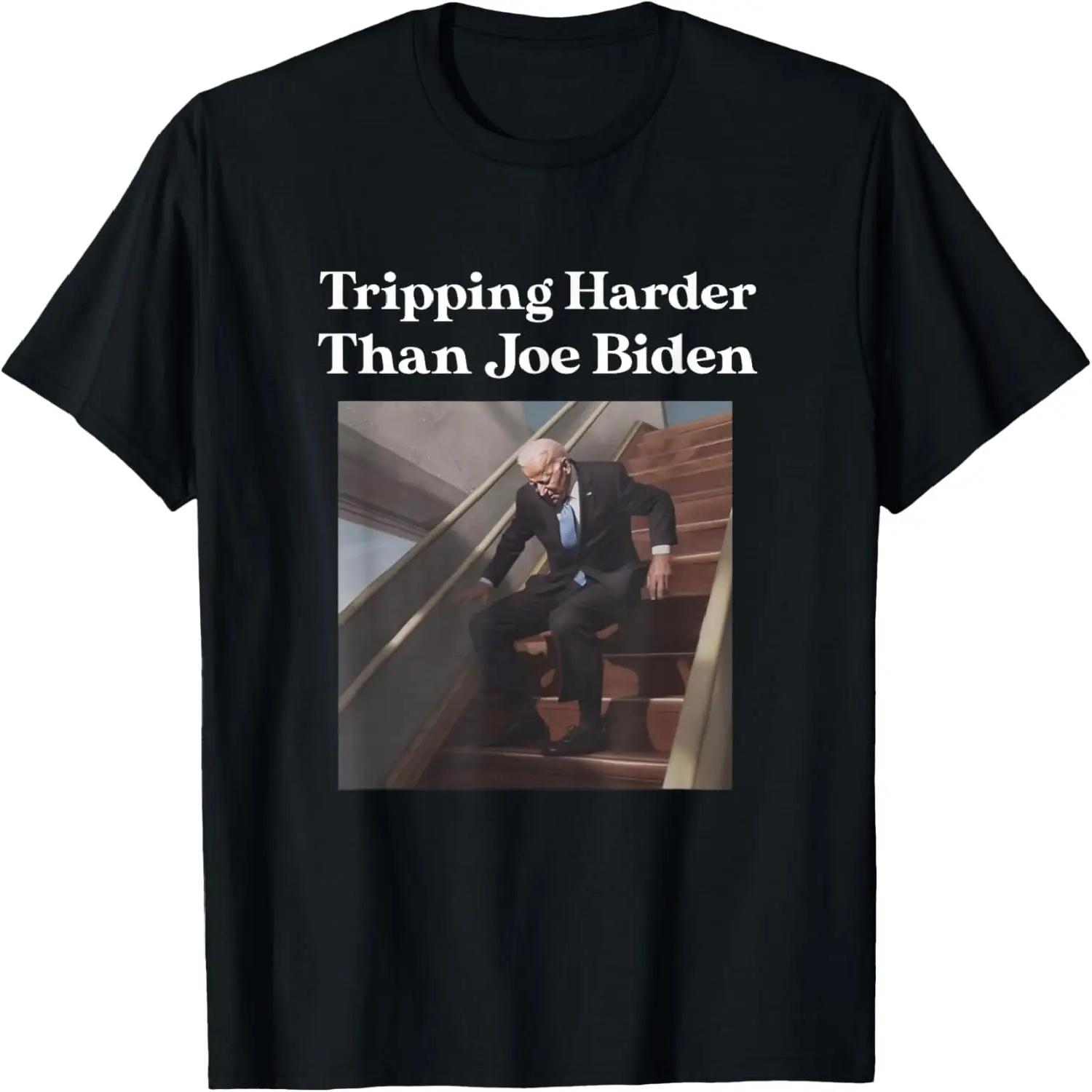 

Tripping Harder Than Joe Biden T-Shirt S чёрный