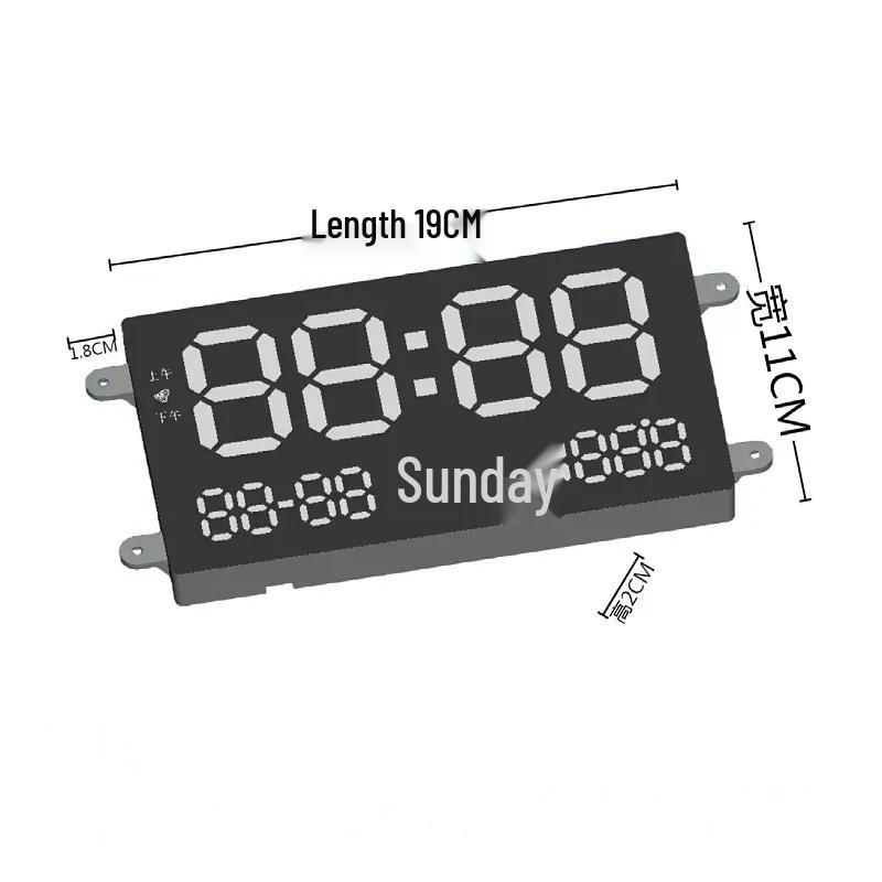 

2025 New Style Decorative Wall Clock for Living Room and Dining Room – Electronic Clock with Hanging Painting Design 2025