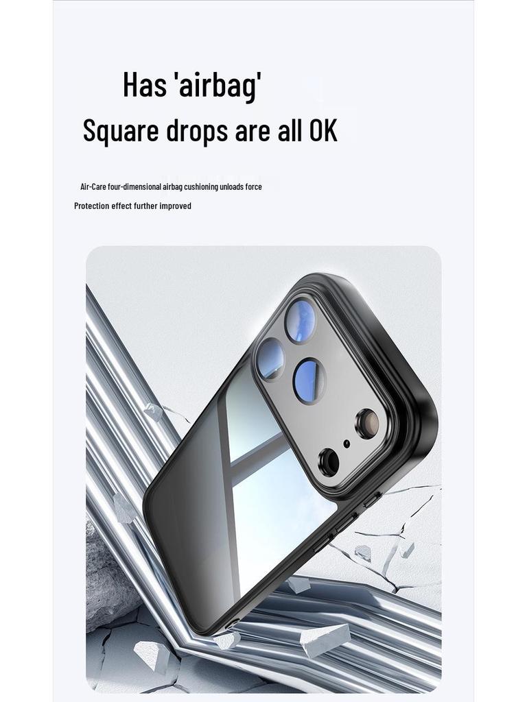 Apple 17 Pro Max iPhone Hülle: Hochbelastbare, Vollabdeckende Rüstung mit Airbag-Schutz