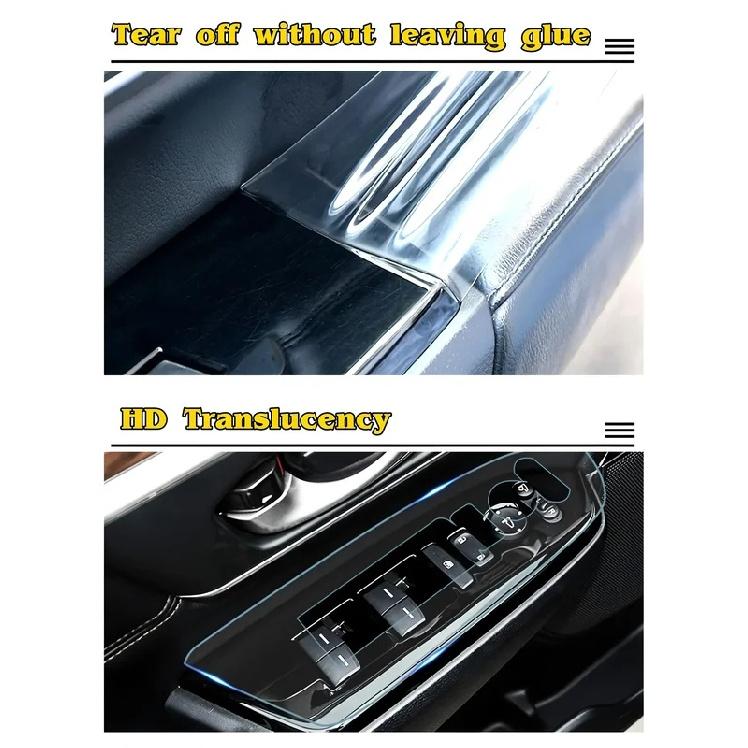 For Ford Raptor F-150 -2025 Car Accessories Dashboard Multimedia Navigation Transparent Anti-Scratch Protection Film