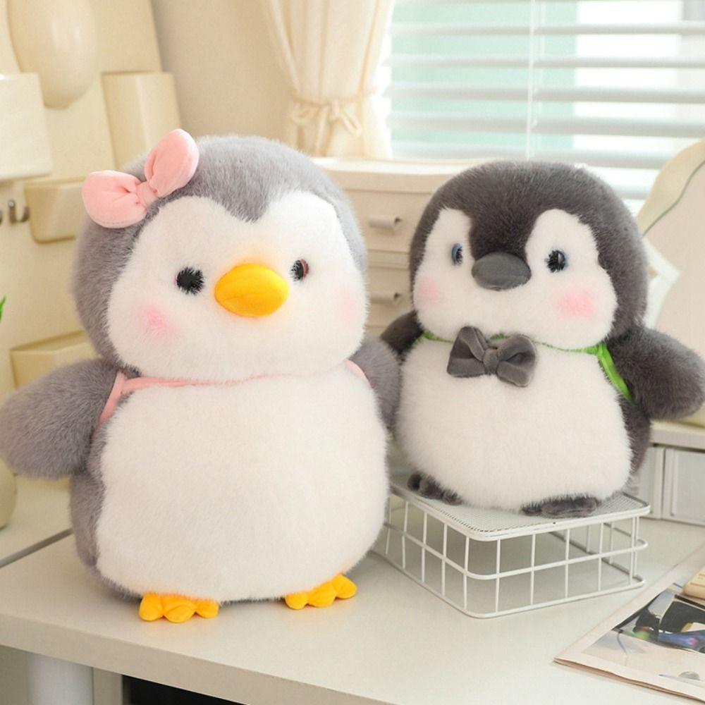 Soft Fat Penguin Plush Toys Turtle Backpack Penguin Plush Stuffed Toy New Year
