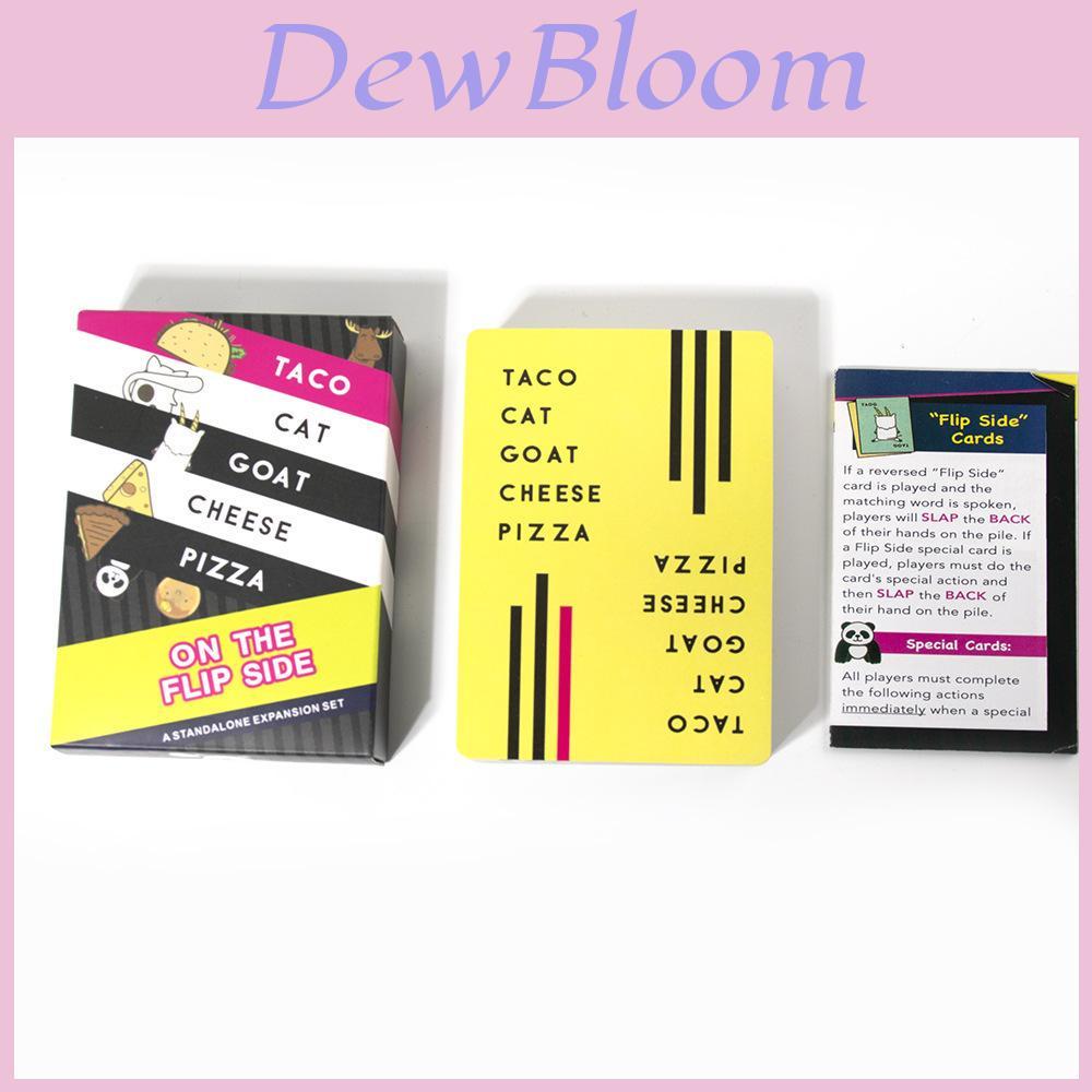 Taco Cat Goat Cheese Pizza Card Game With Colorful Packaging For Family And Kids