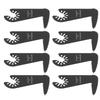 10PCS Multitool Jab Saw Blade Multifunctional Double Sided Teeth Oscillating Saw Blade for Hitachi