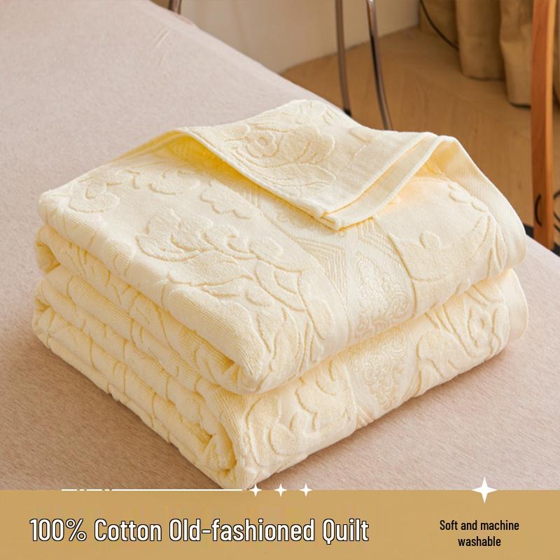 Shanghai Nostalgic 100% Cotton Summer Towel Blanket 150x200cm Single