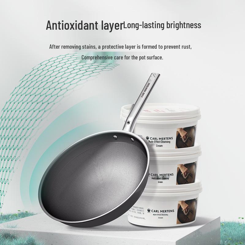 Three-Headed Eagle German Stainless Steel Multi-Effect Cleaning Paste - Removes Pot Bottom Stains & Rust