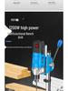 Compact 220V High-Power Bench Drill Press: Multifunctional High-Precision Rotary Milling Machine