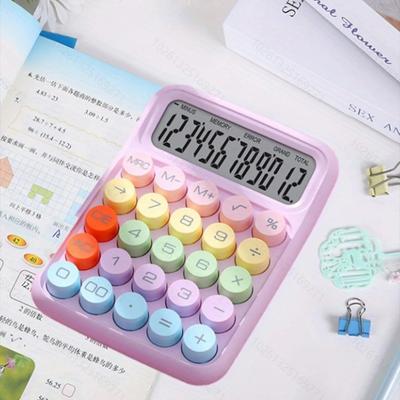 High-value Girl Heart Dopamine Color Calculator Students Cute Flexible Keyboard Finger Desktop Computer
