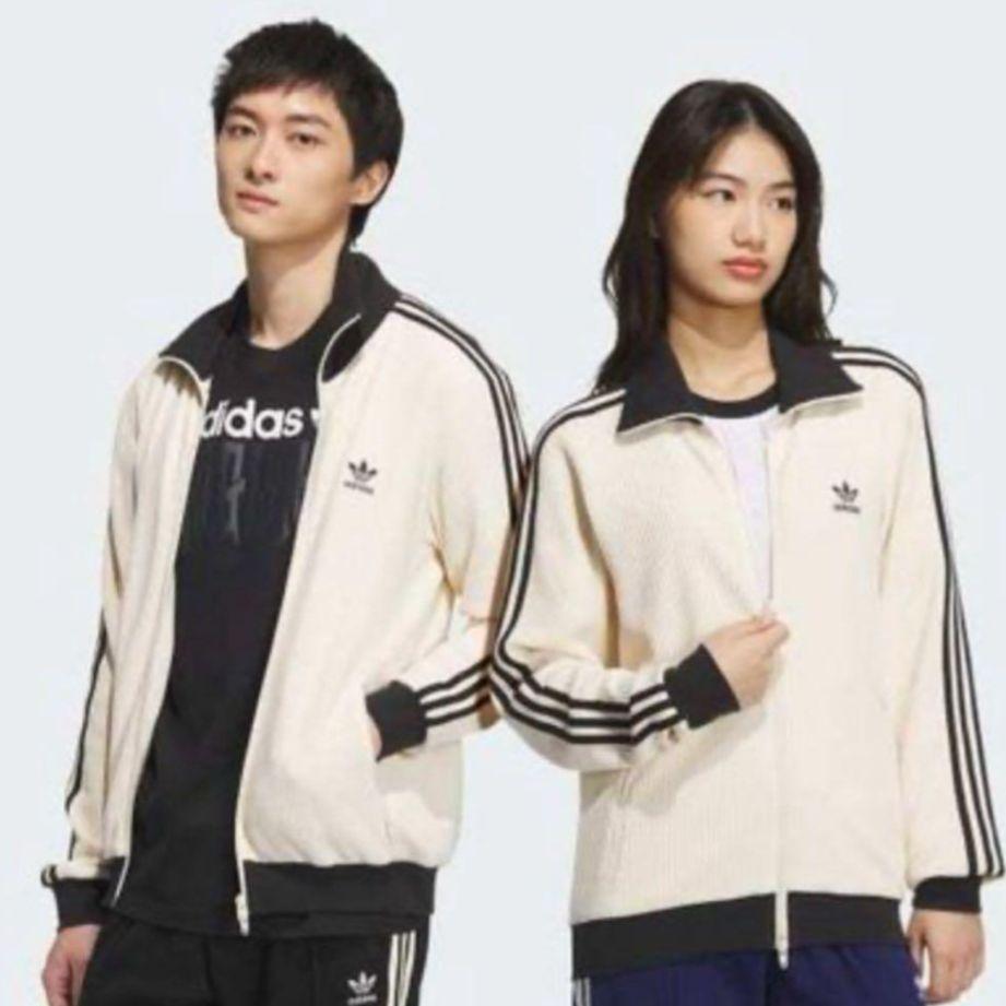 [USED] Authentic adidas Track Jacket, Unisex, XL, Waffle