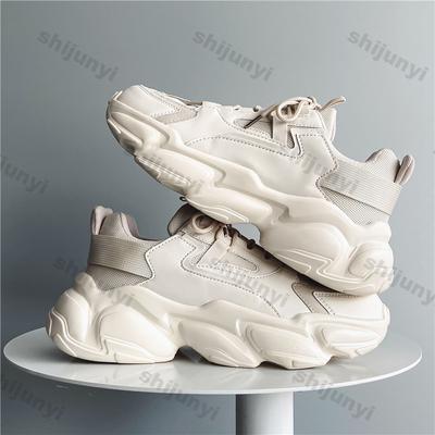 Chaussures de Sport pour Homme à Plateforme Mode Chaussure de Course Décontractée de Luxe Semelle Épaisse Chaussures Vulcanisées pour Homme Baskets de Créateur Tenis Masculino