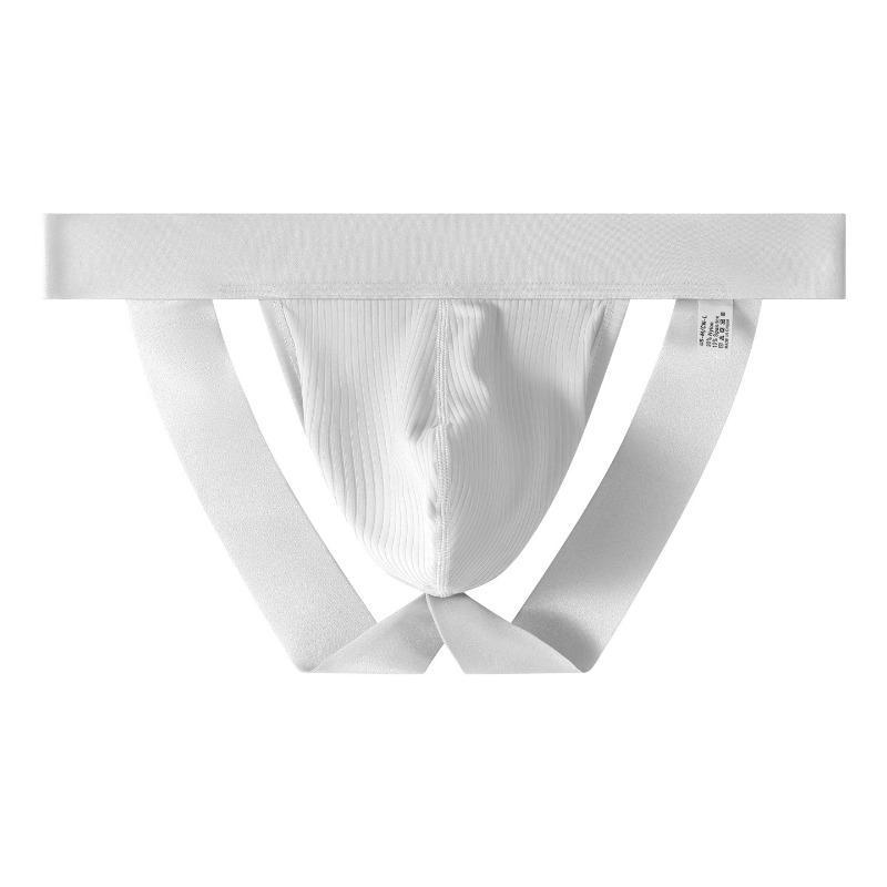 Men s Pants Ice Silk Sexy Thong Men s Thong Pants T Pants Hips Shrugged Large Pocket M