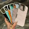 Luxury Leather Cortex Phone Cases For iPhone 11 12 13 14 15 16 Pro Max Plus Soft Silicone Shockproof Bumper Cases Cover