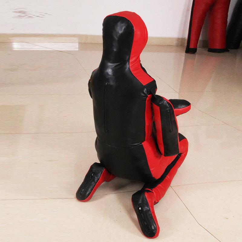 Brazil UFC BJJ Judo Wrestling Leather Sparring Dummy for Lock/Choke Techniques and Sanda Training