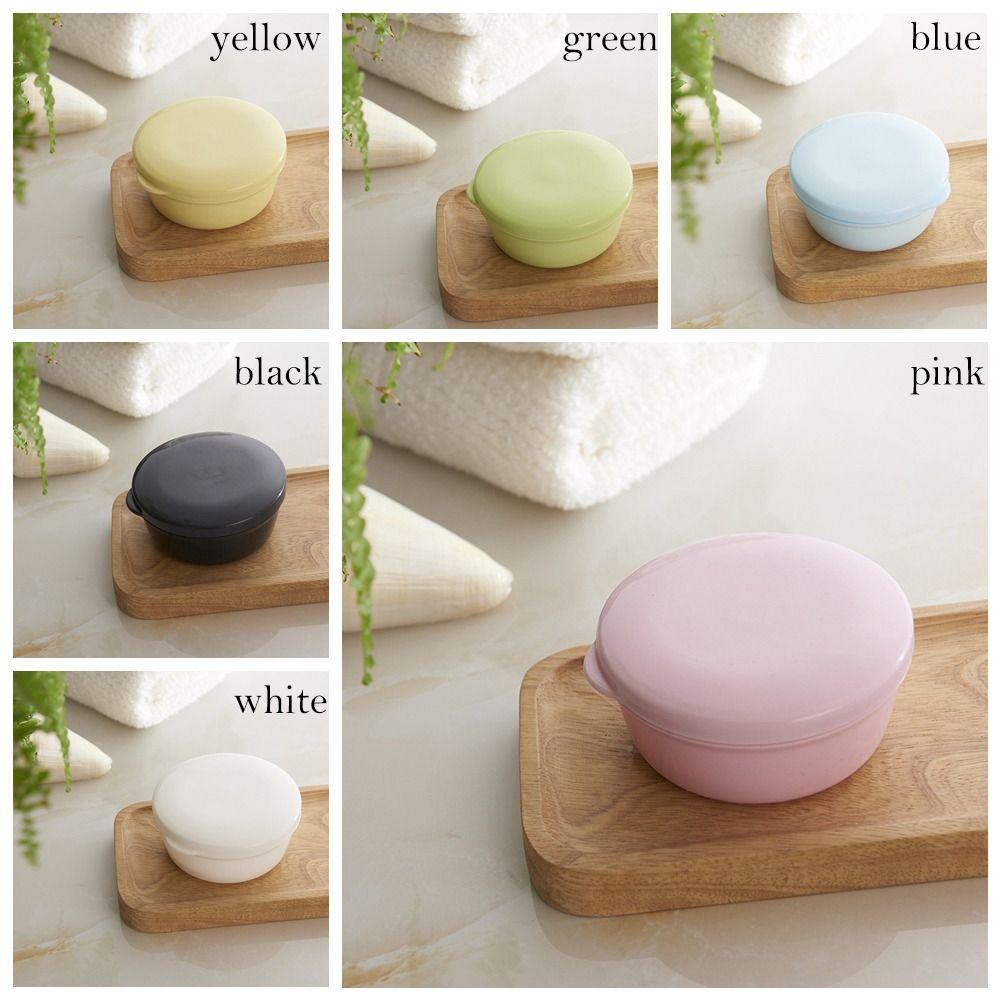 Self Draining Travel Soap Container Plastic Portable Soap Dish Bathtub   Shower