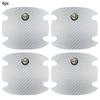 WOGF3 4PCS Car Door Handle Protection Sticker Emblem Car Styling For Alfa Romeo Giulia Giulietta 156 159 147 Mito Stelvio Sportiva GT