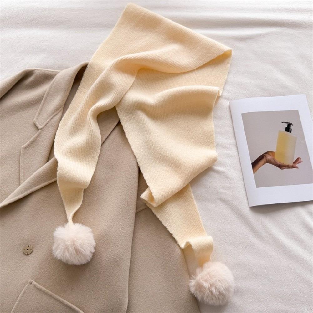 Multi-functional Knitted Triangular Scarf Soft Headscarf New Neckerchief  Gift