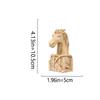 Resin Horse Head Ornament Animal Figurine Elegant Tabletop Sculpture for Office Desktop Aesthetic Room Decoration