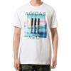 adidas Neo T Shirts Men's White Crew Neck Moderate DW8138