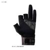 Daiwa Titanium Casting Navy Size M ™ Gloves, 3-Piece Cut, Camo, (DG-31009W)