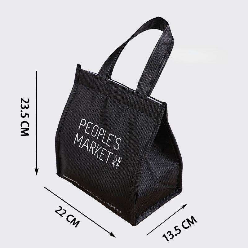 Lunchtasche, isoliert, für kalte Tage, Picknick, Tragetasche, tragbarer Thermo-Lunchbehälter, Lunchbox, Bento-Tasche, Lebensmittelaufbewahrungstaschen