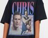 Chris Evans Shirt, Chris Evans Retro Homage Shirt, Chris Evans Vintage Shirt, Chris Evans Gift for Fan, Chris Evans Fan Shirt