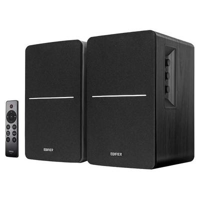 Edifier R1280DBs 42W Bluetooth 5.0 Black Bookshelf Speakers - RCA/Optical/Coaxial