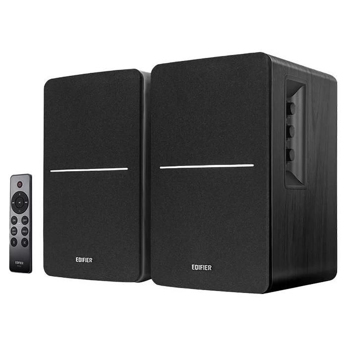 Edifier R1280DBs 42W Bluetooth 5.0 Black Bookshelf Speakers - RCA/Optical/Coaxial nero