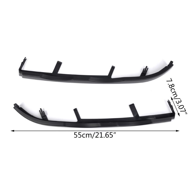 Headlight Lower Molding Trim for E46 4 DOOR 1998-2001 Replacement Front Bumper Filler Retainer Left/Right Side