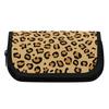 Pencil Bag Spacious Storage 300D Polyester Double Zipper with Two Compartments for Pens Ruler Scissors Earphones for Classroom Use