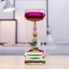 Liquid Motion Bubbler Oil Hourglass Eye-catching Exquisite Attractive Acrylic Ornament Sensory Toy Office Use