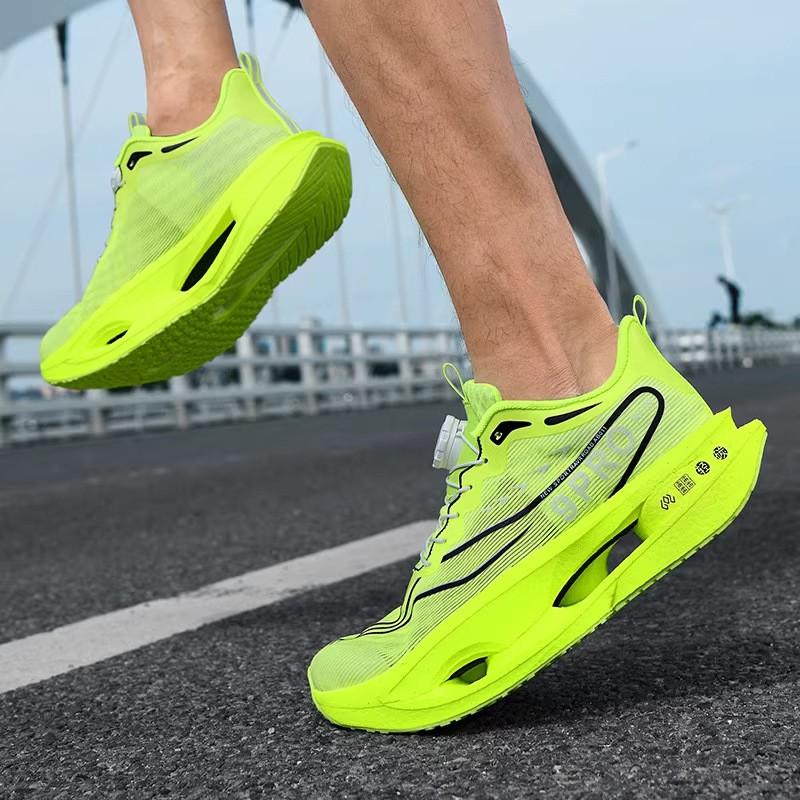 Youth style shoes Kids Running Shoes With Full Carbon Plate Lightweight Cushioning Boys Outdoor Road Sport Sneakers