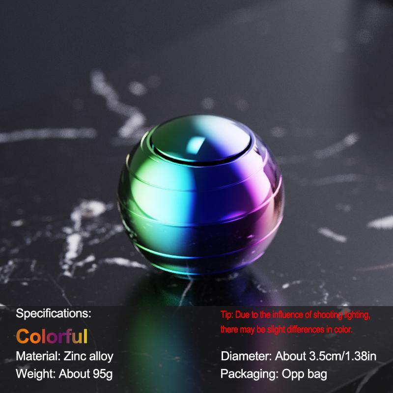 EDC Metal Toys for Stress Relief Wonderful Devices for Adults to Reduce Stress Rotating Desktop Toys Metal Fingertip Gyroscope T