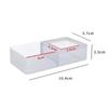 Reptile Breeding Feeder Box Plastic Anti Escape Feeding Bowl Black White Options for Lizard Snake Habitat