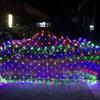 EU Plug Fairy Light Garland Waterproof Curtain Light Christmas Net Lights  Christmas Decorations