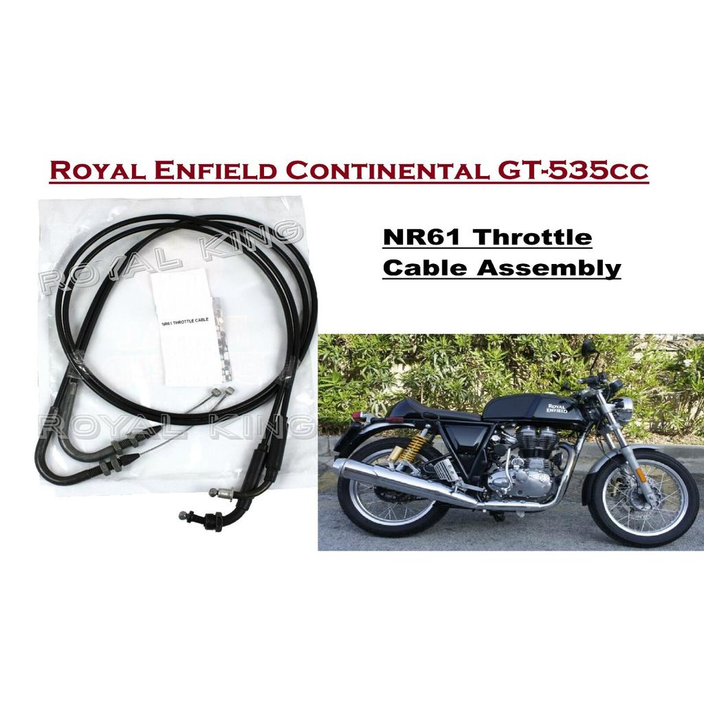 Royal Enfield NR61 Throttle Cable Assembly For Continental GT-535cc
