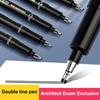 Double-Line Gel Pen 0.1Mm/0.3Mm/0.5Mm, Essential For Architectural Design Exams, Note-Taking, And Painting