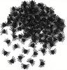 100Pcs/ 50Pcs Realistic Spider Halloween Christmas Decoration, Plastic Mini Spider Black Realistic Scary Spider Prank Halloween
