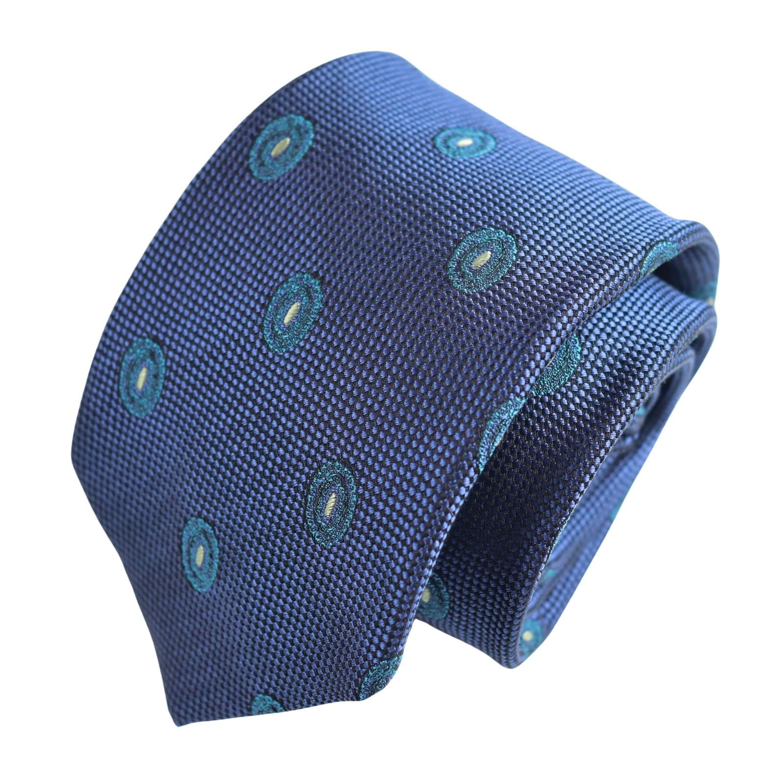 

[Michiko London] Necktie, Gift Box Included, Italian Fabric, Made in Japan, Medium Pattern, SilkCotton, Gift, Present, Men sWomen s, Unisex, Mkic-013