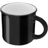 Glass "Bari" 240 Ml Glossy Ceramic Mug Solid Black