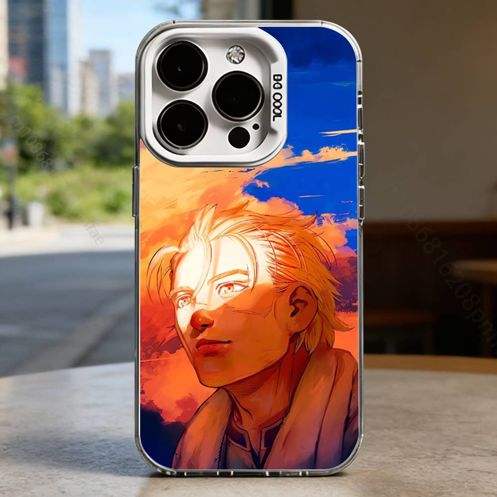 

Comics V-Vinland Saga White Shockproof Phone Case For iPhone 17,16,15,14,13,12,11,Pro,XS,Max,Plus,Mini,SE iPhone17