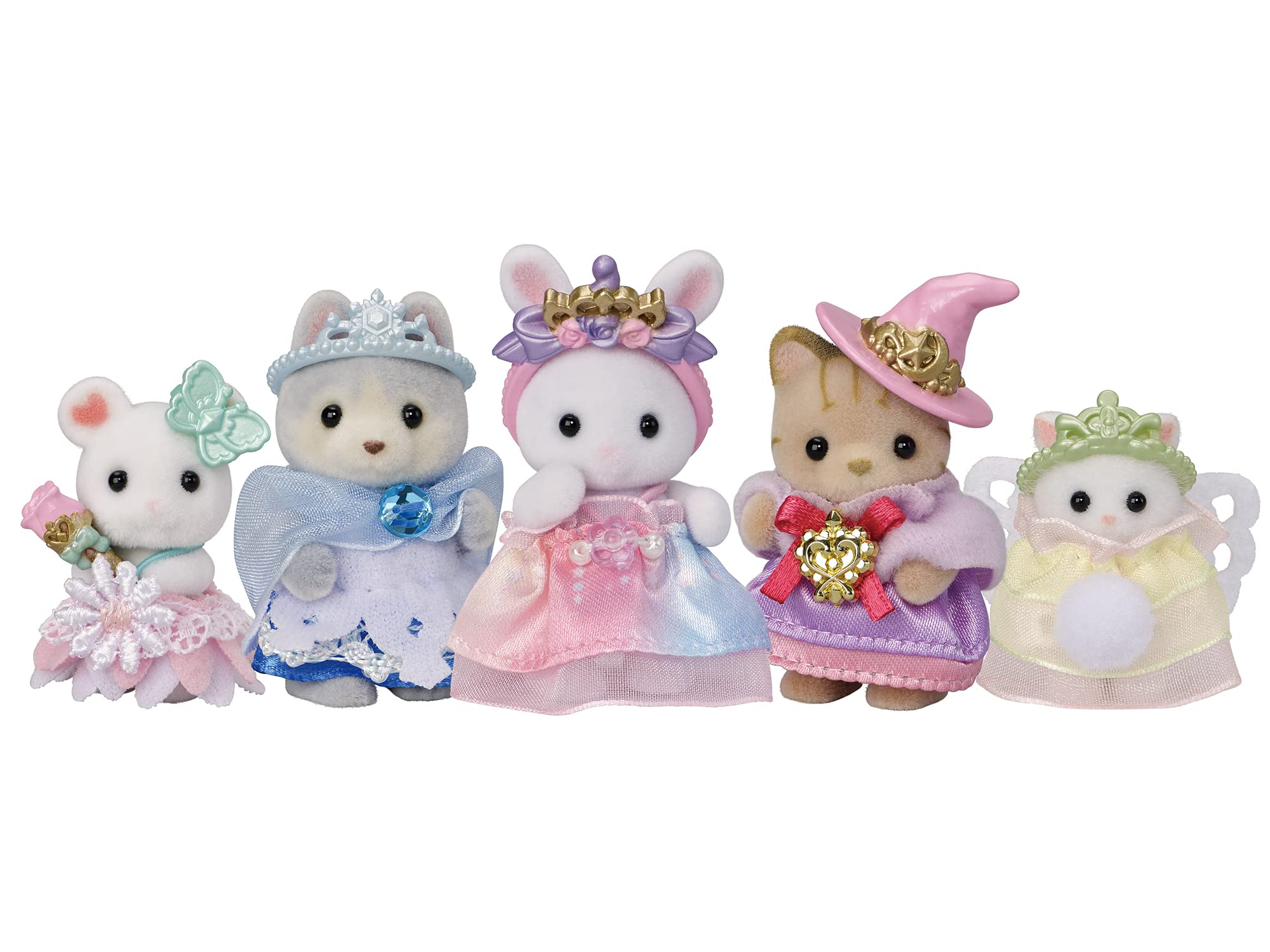 

Кукла Sylvanian Families Yuenchi [Набор принцессы Yumeiro Baby] Ko-74 ST Mark Сертификация Возраст 3+ Игрушка Кукольный домик Sylvanian Families EPOCH