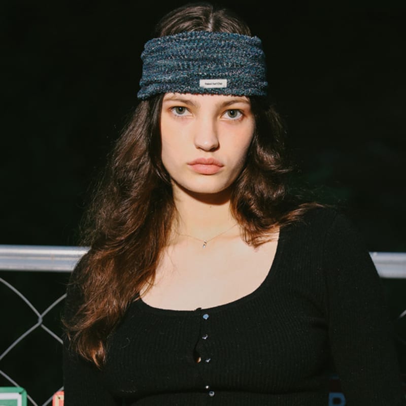 Naked Surf Club N.S.C Brushed Terry Headband (Navy)